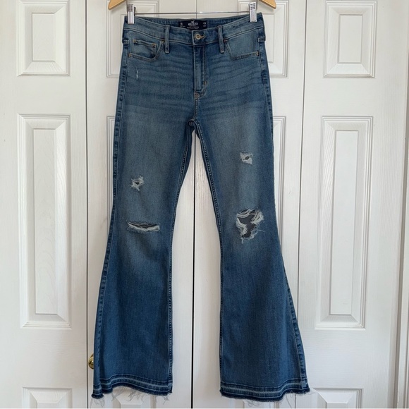 Hollister Denim - Hollister high rise vintage flare distressed Jean size 28/L31